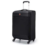 Letrend Black Men Rolling Luggage Spinner High-Grade Wheel Suitcase Red Women Trolley 20 Inch Carry
