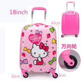 Waterproof Fashion Pu Luggage Bag ,Hello Kitty Girls Suitcase ,Children'S Trolley Case,Baby Wheel
