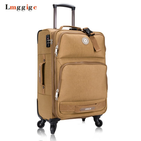Oxford Fabric Luggage Bag,Men Women Universal Wheel Suitcase,Waterproof Travel Box,Rolling