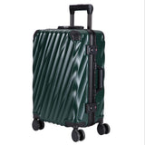 Luggage Bag 20" 24"  Travel Suit Case Tas Lock Carry On Vintage Trolley For Women Men Spinner Wheel