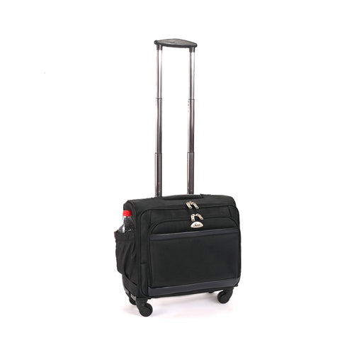 Letrend Business Oxford Rolling Luggage Spinner Men Trolley 18 Inch Cabin Laptop Bags Wheels