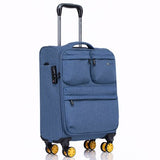 Universal Wheel Luggage,28 Inch Oxford Cloth Trunk,Canvas 20 Inch Boarding Box, 24 Inch Trolley