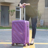 Women High Quality Pc Rolling Luggage,New Travel Suitcase Bag ,20"24"Inch Universal Wheel Laptop