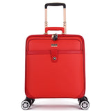 Universal Wheel Trolley Case,High Quality Metal Handlebar Luggage,16"/20"Boarding Box,Waterproof
