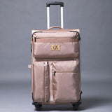 Oxford Cloth Suitcase,Canvas Luggage,20"Boarding Box,Ultra Light Universal Wheel 24"Trolley