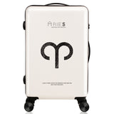 Luggage Set Fashion Constellation Spinner Carry On Luggage Bag Boarding Case Traveling Luggage Bags