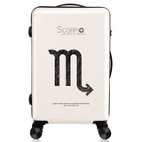 Luggage Set Fashion Constellation Spinner Carry On Luggage Bag Boarding Case Traveling Luggage Bags