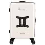 Luggage Set Fashion Constellation Spinner Carry On Luggage Bag Boarding Case Traveling Luggage Bags