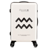 Luggage Set Fashion Constellation Spinner Carry On Luggage Bag Boarding Case Traveling Luggage Bags