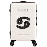 Luggage Set Fashion Constellation Spinner Carry On Luggage Bag Boarding Case Traveling Luggage Bags