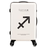 Luggage Set Fashion Constellation Spinner Carry On Luggage Bag Boarding Case Traveling Luggage Bags