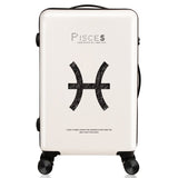 Luggage Set Fashion Constellation Spinner Carry On Luggage Bag Boarding Case Traveling Luggage Bags