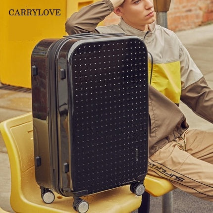 Carrylove High Quality, Stylish, 100% Perfect 20/24 Inch Size  Abs+Pc Rolling Luggage Spinner Brand