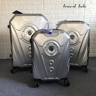 High Quality  20/24/29 Inch Star Wars Personality Cartoon Travel Luggage Abs+Pc Rolling Luggage