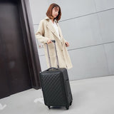 Carrylove Classic Luggage Series 16/20/24 Inch High Quality  Pu Rolling Luggage Spinner Brand