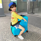 Carrylove Cartoon Luggage Series 20/24 Size Boarding Pc You Can Ride Rolling Luggage Spinner