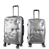 Travel Tale Fashion Personality Meteorites 100% Pc Suitcase Carry On Spinner Customs Lock Wheel