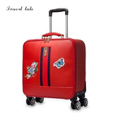 Travel Tale Personality 16/20/24 Inch The Most Fashionable, High Quality Pu Rolling Luggage Spinner