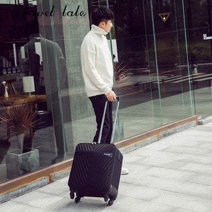 Travel Tale High Quality Short Trips 16 Inches Rolling Luggage Spinner Brand Travel Suitcase