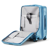 Business Suitcase Male 20 24 26 Inch Boarding Trolley Case Female Front Opening Zipper Universal