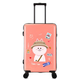 Suitcases And Travel Bags Student Cartoon Wear-Resisting High Quality Spinner Carry On Luggage Case