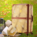 New Arrival!Commercial Aluminum Frame Box Luggage20 24 Female Vintage Universal Wheels Trolley