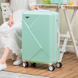 Luggage Set Fashion Spinner Carry On Luggage With Password Suitcases And Travel Bag Scratch