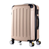 Letrend Fashion Rolling Luggage Spinner 18 Inch Student Suitcase Wheels Trolley Colorful Carry On