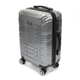 Plover Travel Luggage Rolling Suitcase Trolley Suitcase With Password Lock & Adjustable Pull Handle