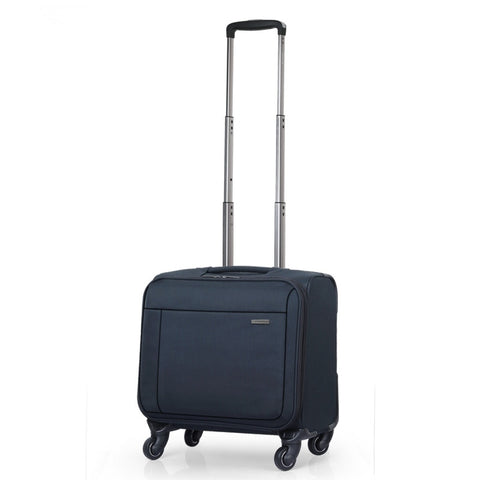 Commercial Trolley Luggage 16 Universal Wheels Small Luggage Travel Bag Cloth