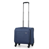 Commercial Trolley Luggage 16 Universal Wheels Small Luggage Travel Bag Cloth