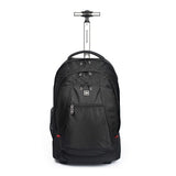 New Business Rolling Luggage Spinner Backpack Shoulder Travel Bag Casters Trolley Carry On Wheels
