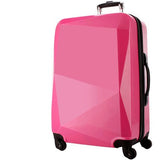 Abs+Pc Trolley Case,Mini Suitcase,Children'S 18"Universal Wheel Password Box,20"Boarding