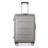 Business Suitcase Male 20" 24" Boarding Trolley Case Female Front Zipper Computer Bag Luggage Tsa