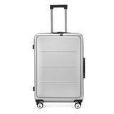 Business Suitcase Male 20" 24" Boarding Trolley Case Female Front Zipper Computer Bag Luggage Tsa