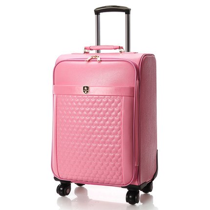 Women'S Suitcase, Explosion-Proof Luggage Trolley Case,Wedding Red Trunk,Dowry