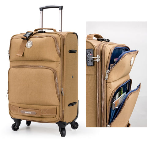 20"Boarding Box,Tsa Trolley Case,Waterproof Oxford Cloth Suitcase,28"Military Quality