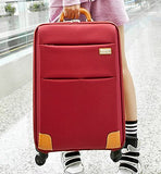 Oxford Fabric Luggage Trolley Luggage Wheels Universal Travel Bag Luggage 20 Inches Male Women Bags