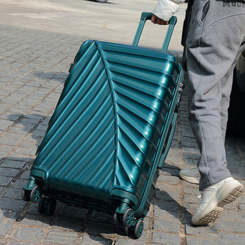 Caster Trolley Case Female,Suitcase Male,Student Password Box,Abs Suitcase, Boarding 20Inch