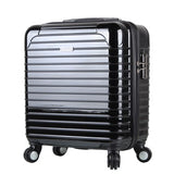 Business 17-Inch Boarding Box, Abs+Pc Mirror Trolley Case, Universal Wheel Men And Women