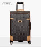 Rolling Luggage Case,Stylish Trolley Bag Suitcase Wheels Travel Bag Student Super Storage