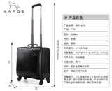 Carrylove Business Men Travel Essential 16/18/20/22 Inch Pu Rolling Luggage Spinner Brand Travel
