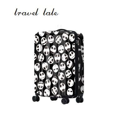 Travel Tale Skeleton Design, Fashion Abs 20/24/28 Inch Rolling Luggage Spinner Brand Travel