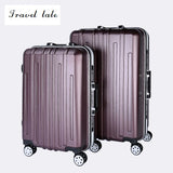 Travel Tale Durable And Contracted Pc 20/26 Inches Rolling Luggage Spinner Brand Travel Suitcase