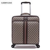 Travel Tale Fashion Noble High Quality 16/18/20/22/24 Inch Pvc Durable Rolling Luggage Spinner