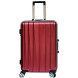 20"24 Inch Aluminum Frame Luggage Universal Wheel Trolley Password Lock Suitcase Abs+Pc Hard