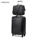 Carrylove  Stylish Simplicity16/20/24 Size High Quality Rolling Luggage Spinner Brand Travel