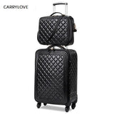 Carrylove  Stylish Simplicity16/20/24 Size High Quality Rolling Luggage Spinner Brand Travel