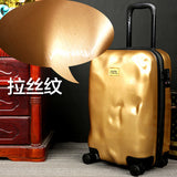 Travel Tale Fashion Personality Meteorites Abs+Pc 20/24/28 Inch Suitcase Carry On Spinner Customs