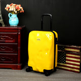 Travel Tale Fashion Personality Meteorites Abs+Pc 20/24/28 Inch Suitcase Carry On Spinner Customs